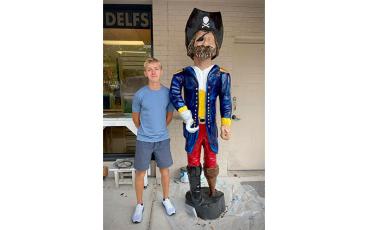 Jett Paxton with Peg Leg Pete. Submitted photo