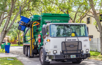 Waste Management is the largest solid waste company in the country. It currently picks up 5,460 tons of residential garbage in the city, along with 1,560 tons of recycling, making 1 million service stops a year. Photo courtesy city of Fernandina Beach