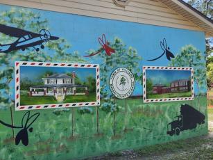 Arts and Culture Nassau partnered with the foundation Hearts for Minds to facilitate the creation of this mural in Hilliard. Photo courtesy Nassau Council of Arts and Culture