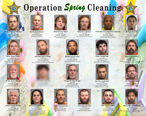 NCSO ‘Operation Spring Cleaning.' Submitted photo