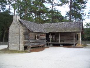 Simple structures with front verandas, Florida Cracker houses became part of the vernacular architecture of Florida. Shown is a pioneer home preserved at the Forest Capital Museum State Park in Perry. Submitted