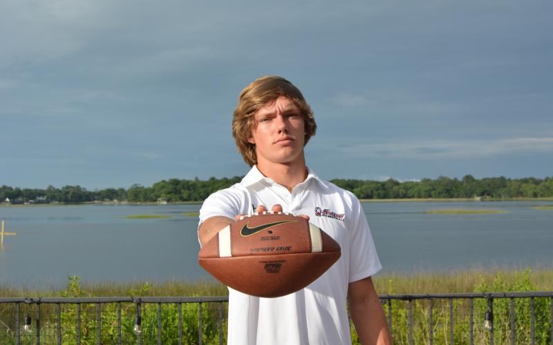 Brooks Rohe, 17, a star athlete at Fernandina Beach High School, will attend a highly-competitive orientation program run by the United States Coast Guard Academy this July. 
