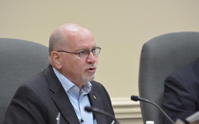 District 1 Commissioner John Martin voted in favor of a three percent reduced millage rate for the upcoming fiscal year. Marissa Mahoney/News-Leader
