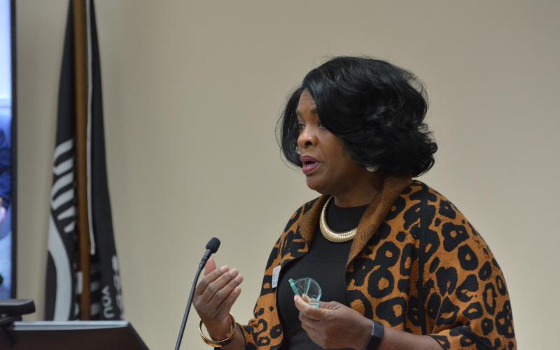 President and CEO of the Nassau County Council on Aging Janice Ancrum. Photo by Marissa Mahoney/News-Leader.