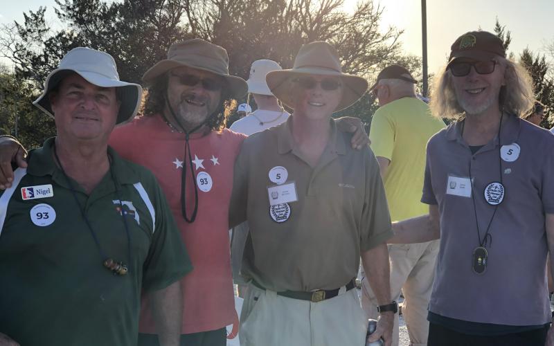 The team of Nigel Glover and Paul Lore (Danger Island) did well to make it through seven games in the recent Amelia Island Open; a great Petanque tournament with players from all over the world.