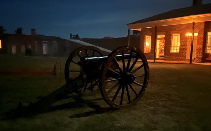 Fort Clinch by Candlelight, photo by Tom Stevens
