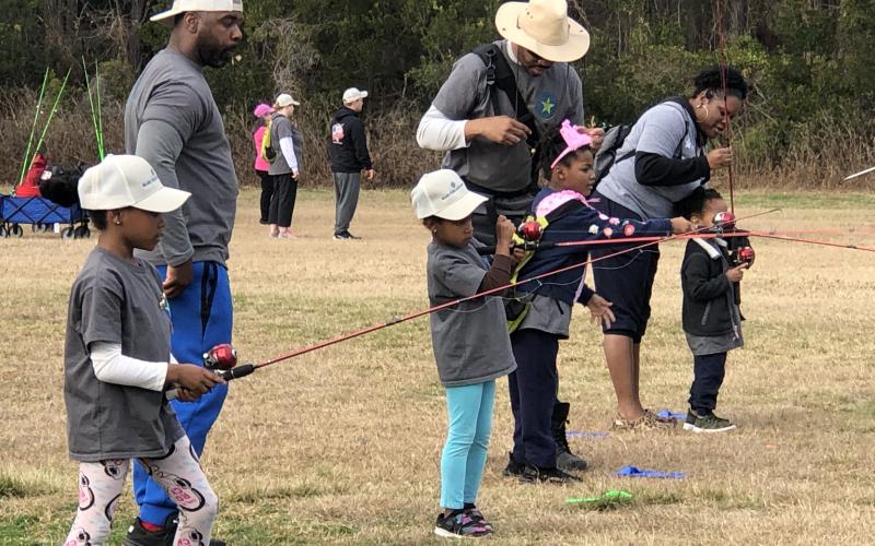 Partnership provides local military families with a day of fishing. Submitted photo.