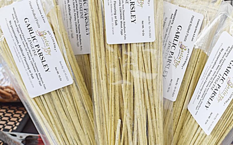 New Pasta is available at the Fernandina Beach Market by Joy of Garlic. Submitted photo