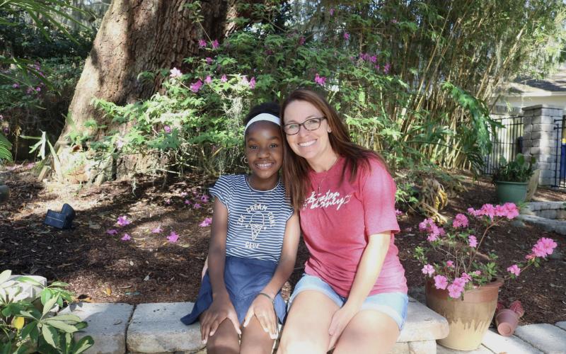 Big Sister Becca Thomas and her Little Sister, Ty’Lasjah, have been named Florida’s Big and Little Sister of the Year. Submitted photo