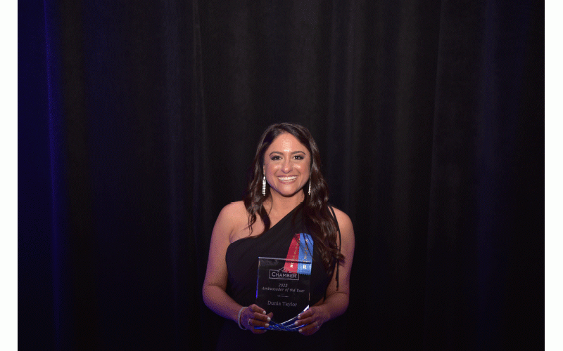 2022 Chamber Ambassador of the Year: Dunia Taylor Pictured: Dunia Taylor, Broker/Owner, REMI Realty