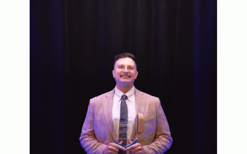 2022 Young Business Leader of the Year: Chason Forehand Pictured: Chason Forehand, Mortgage Loan Originator/Commercial Lender, Pineland Bank