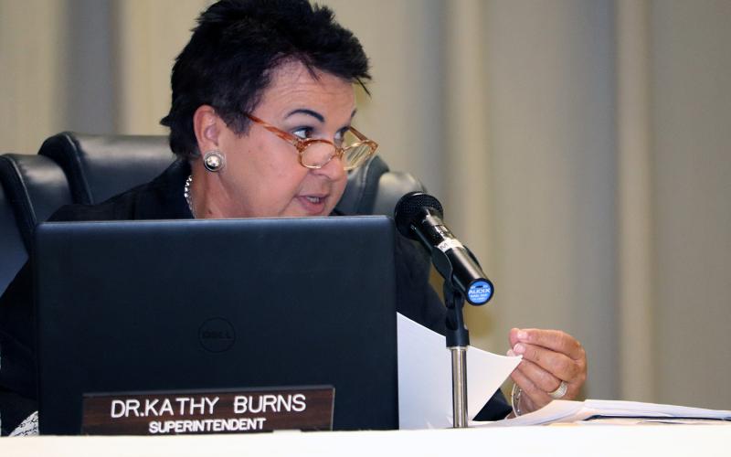 Kathy Burns, Nassau County School Superintendent. Photo by Kathie Sciullo/Nassau County Record