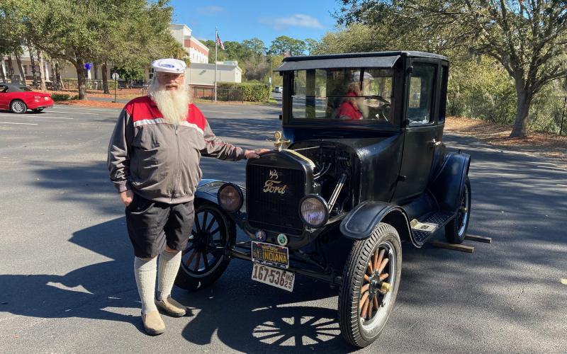 Ken Cofield and his 1925 Model T Doctor’s Coupe. Photo courtesy of AutoEditor