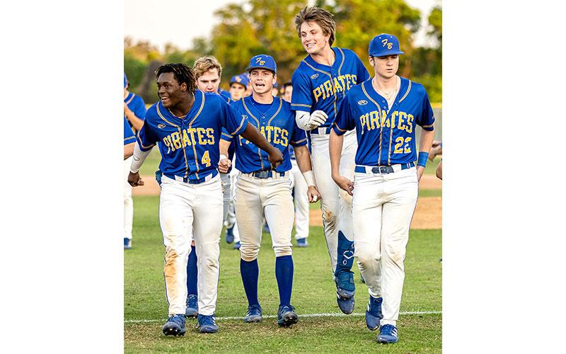 The Fernandina Beach High School baseball team beat Ponte Vedra a week ago set a new school record with its 16th win in a row, and No. 17 came Friday. Photos by Penny Glackin/special