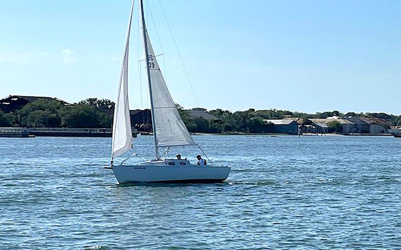 Amelia Island Sailing Club’s fourth race of the season. Submitted photo