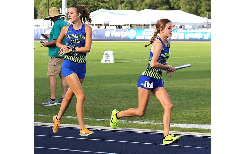 Fernandina Beach High School was represented by six athletes Thursday in the state track and field championships at the University of North Florida. Photos by Stephanie Nichols/Special