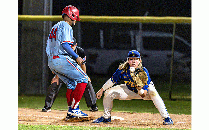 Fernandina Beach defeated Wolfson 7-2 Tuesday in the semifinal round of the District 3-3A tournament to advance to the championship. Photos by Penny Glackin/Special