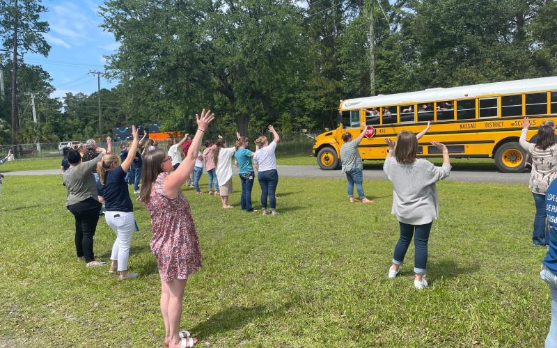 All across the school district, teachers and students celebrated the last day of school. Submitted photo