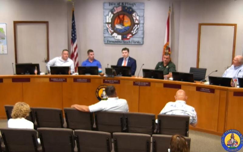 City of Fernandina Beach Commission Meeting 6-6-23. Submitted photo