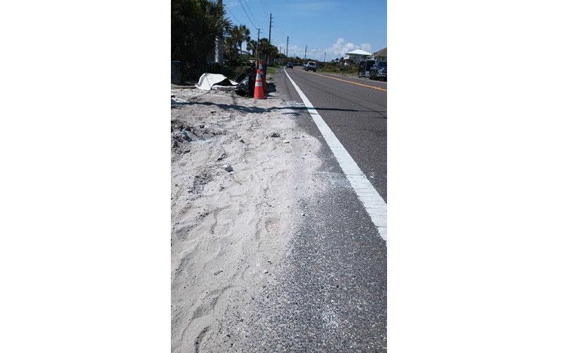 The Citizens’ Task Force for Safe Walking and Biking identified South Fletcher Avenue as having several safety issues, including uneven bike lanes, dangerous drain covers and a lack of crosswalks. Submitted photo