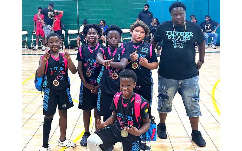 The Nassau Ballerz hosted the Last Ride Bash basketball tournament Friday through Sunday. Winners included Future Stars out of Waycross, Ga., third- and fourth-grade boys. Submitted photos