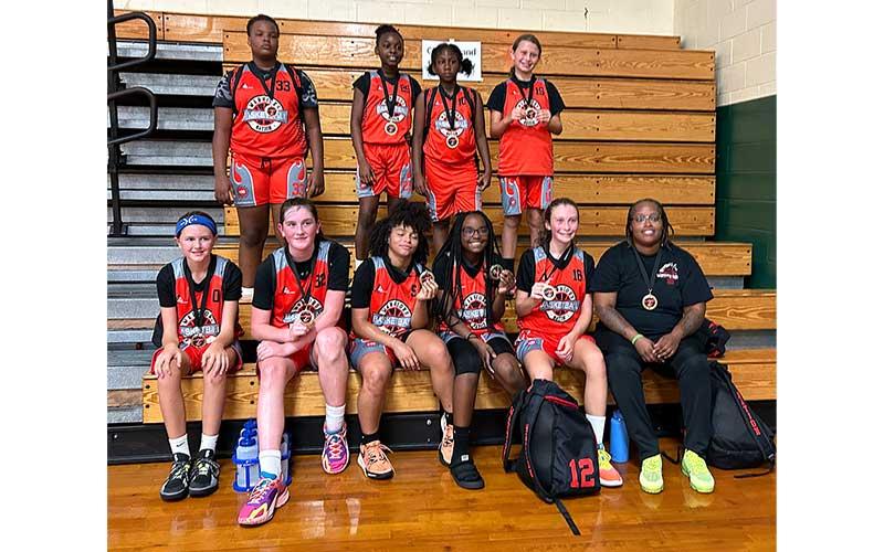 The tournament’s sixth-grade champions were the hosts Nassau Ballerz. Submitted photo