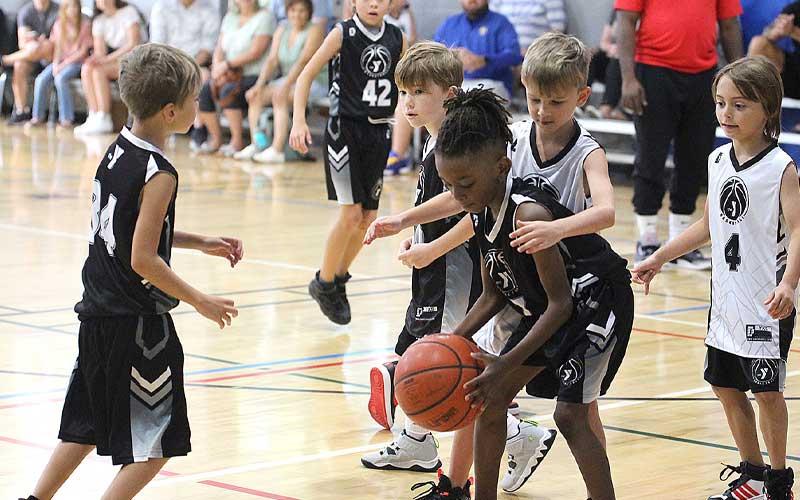 YMCA's youth basketball summer league. Photo by Beth Jones/News-Leader