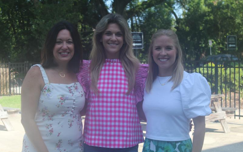 Real estate sales executive Chelsea Keener, home buyer Madison Josza and her mother, Crystal, are featured on an episode of HGTV’s House Hunters, in which Madison purchased her first home, in Nassau County. Photo by Julia Roberts/News-Leader