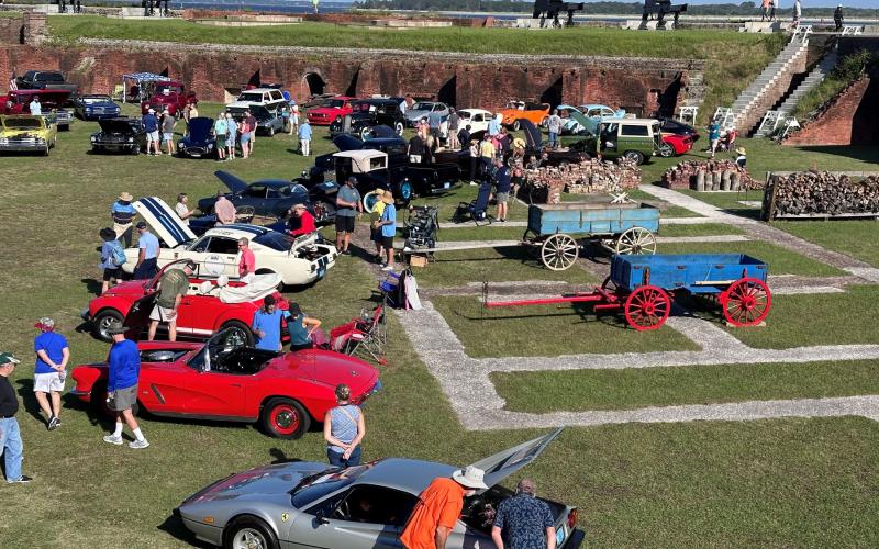 The fifth annual Cars & Cannons Vintage Car Show. Submitted photo