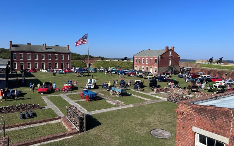 The fifth annual Cars & Cannons Vintage Car Show. Submitted photo