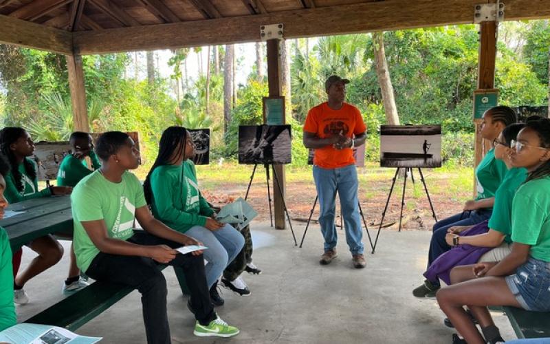 Timucuan Parks Foundation and Timucuan Preserve introduced more than 300 kids and their families to wilderness parks in 2023. Submitted photo