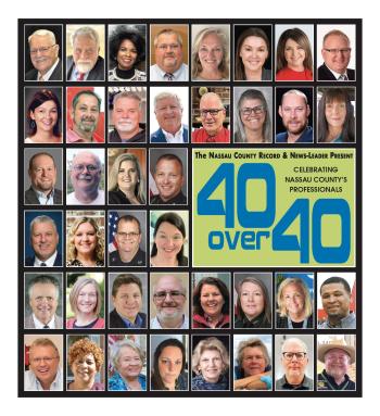 Nassau County's 40 Over 40 Community Leaders